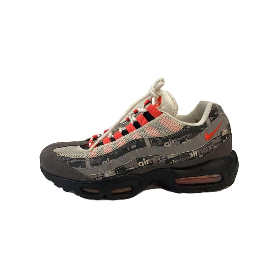 NIKE◇AIR MAX 95 PRNT/エアマックスプリント/グレー/AQ0925-002/27cm