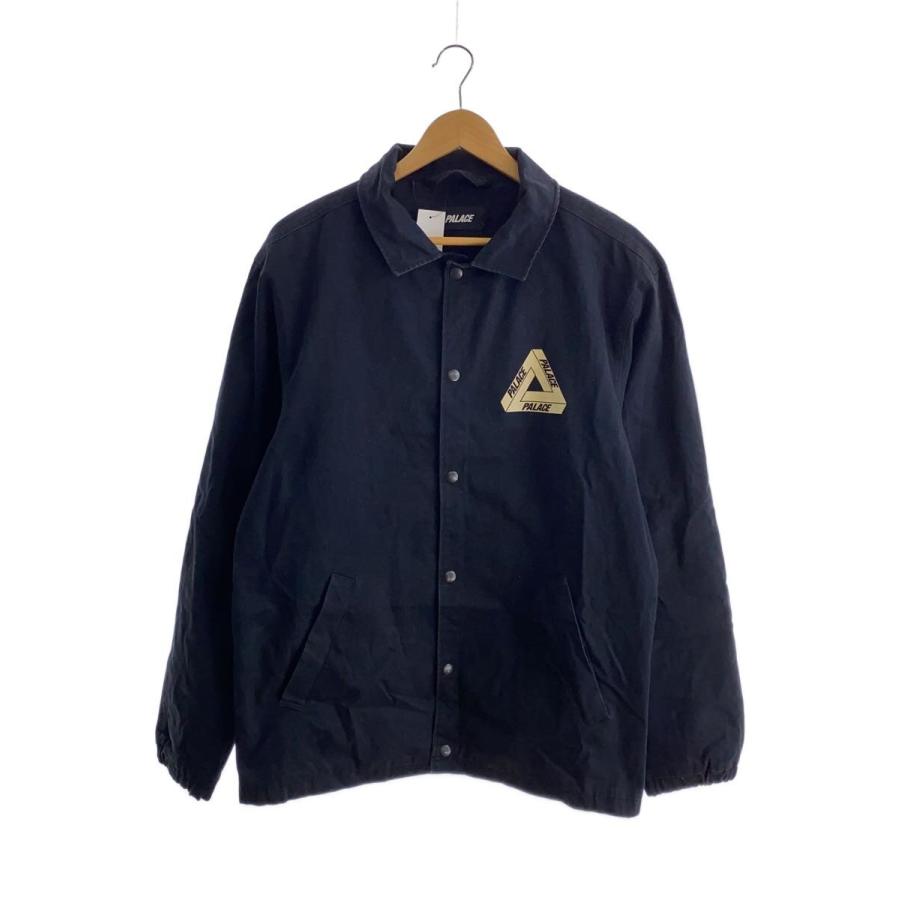 PALACE◇コーチジャケット/ジャケット/L/コットン/BLK// : セカンド