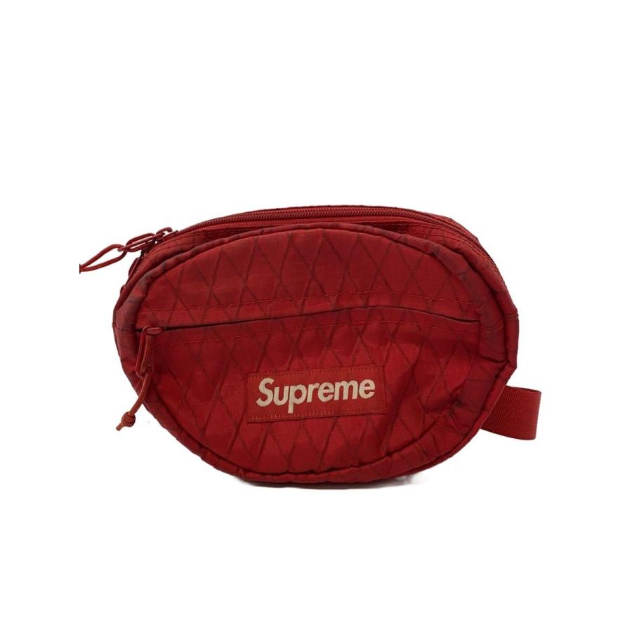 supreme ウエストバッグ Supreme◇ウエストバッグ/--/レッド/2018AW/WAIST BAG : セカンド