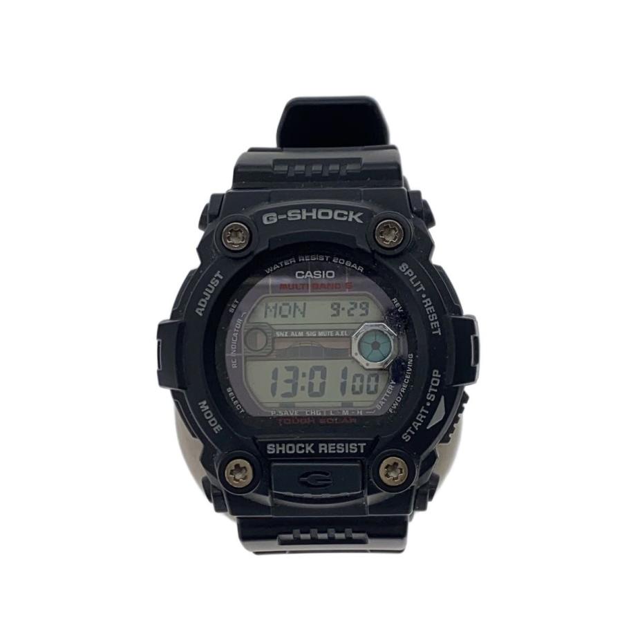 CASIO◇ソーラー腕時計/デジタル/ブラック/GW-7900/付属品有
