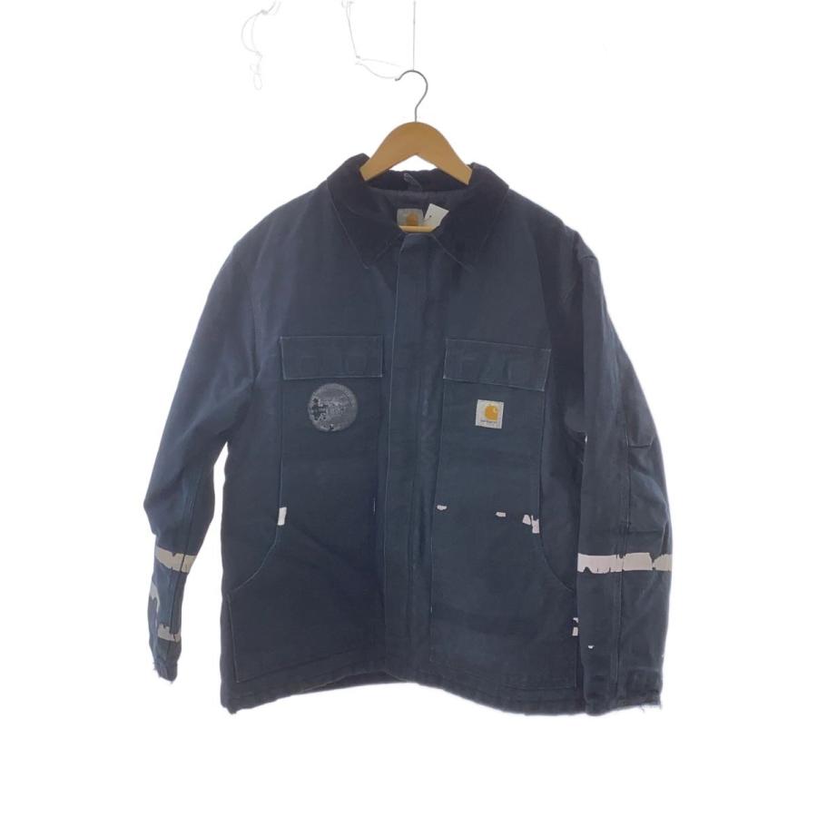 Carhartt◇ジャケット/L/コットン/ブラック/C003/ファイヤーマン