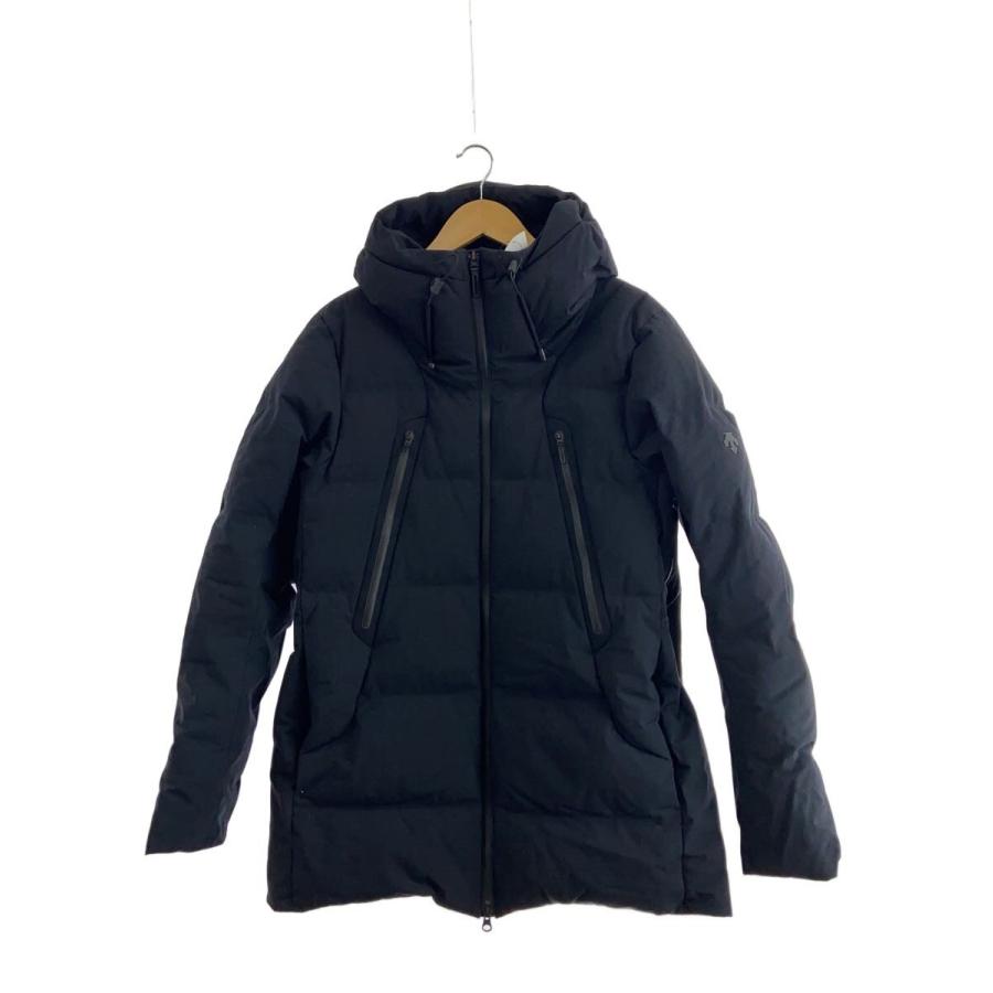 DESCENTE◇ダウンジャケット/O/ナイロン/ブラック/DAMOGK36U/水沢