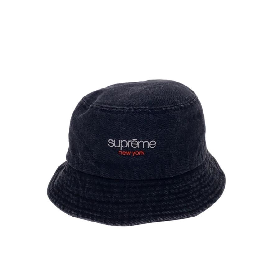 新品 25SS Supreme Denim Crusher デニム ハット Supreme◇25SS/denim crusher/バケットハット/コットン/ブラック