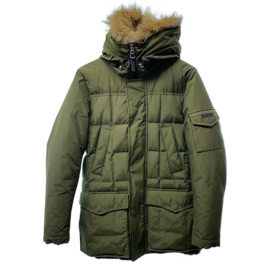 Woolrich◇ダウンジャケット/XXS/コットン/色褪せあり : セカンド