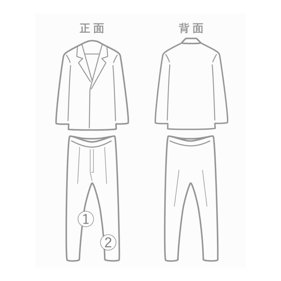 BROOKS BROTHERS◆90s/イタリア製/super110sウール/セットアップ/40/ウール/ネイビー/ストライプ//_7