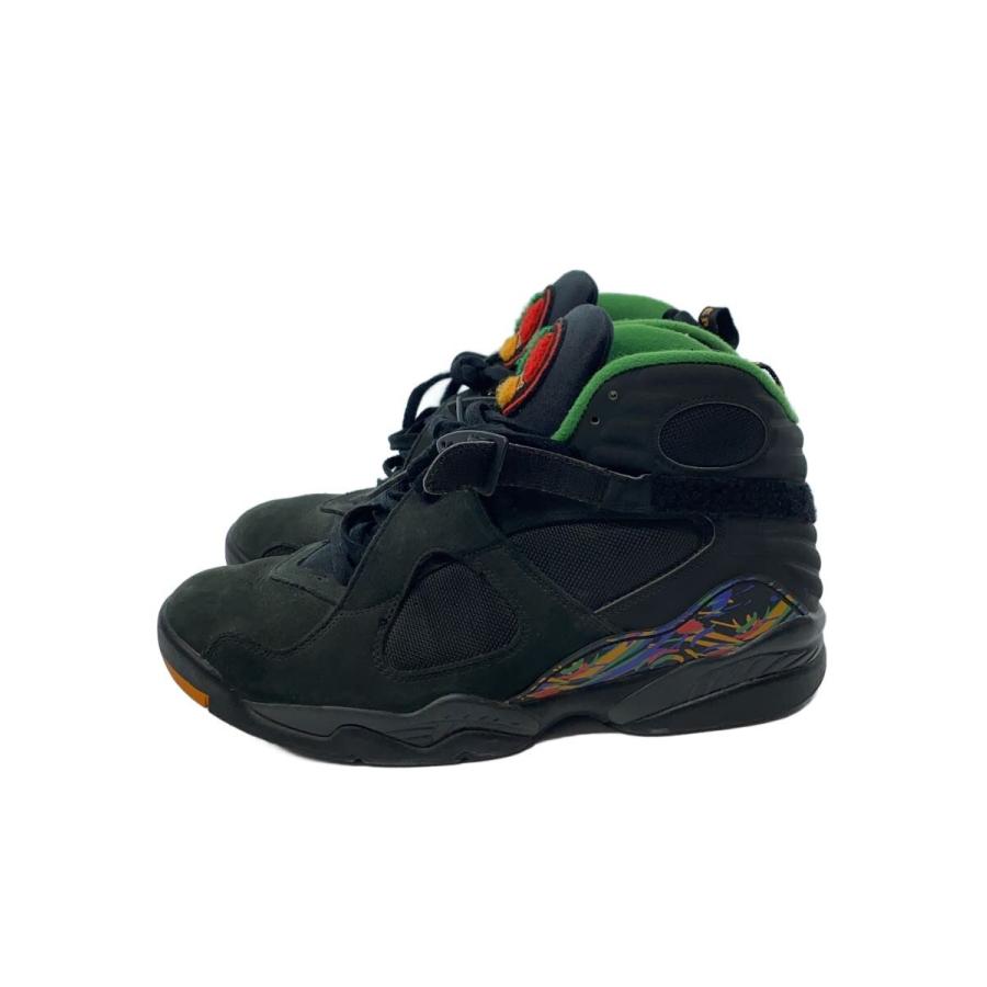 NIKE◇AIR JORDAN 8 RETRO/エアジョーダンレトロ/28.5cm/ブラック