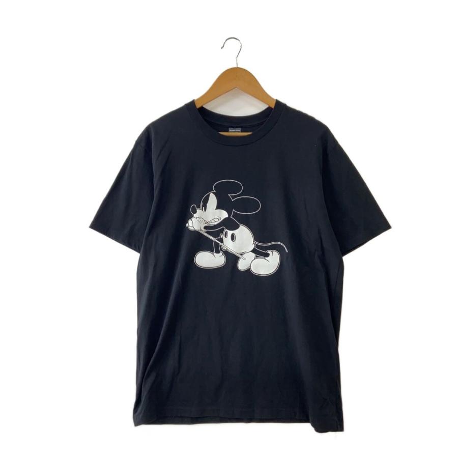 NUMBER (N)INE◇Tシャツ/4/コットン/ブラック/ミッキー// : セカンド 