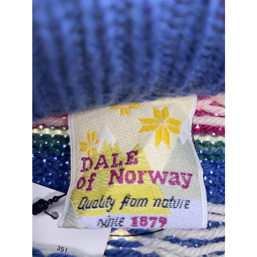 DALE OF NORWAY◆ノルディックセーター(厚手)/XL/ウール/BLU/総柄｜ssol-shopping｜03