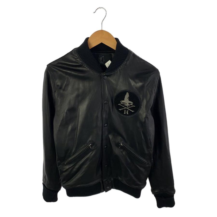 HYSTERIC GLAMOUR◇レザージャケット・ブルゾン/L/羊革/BLK/0213LB03 
