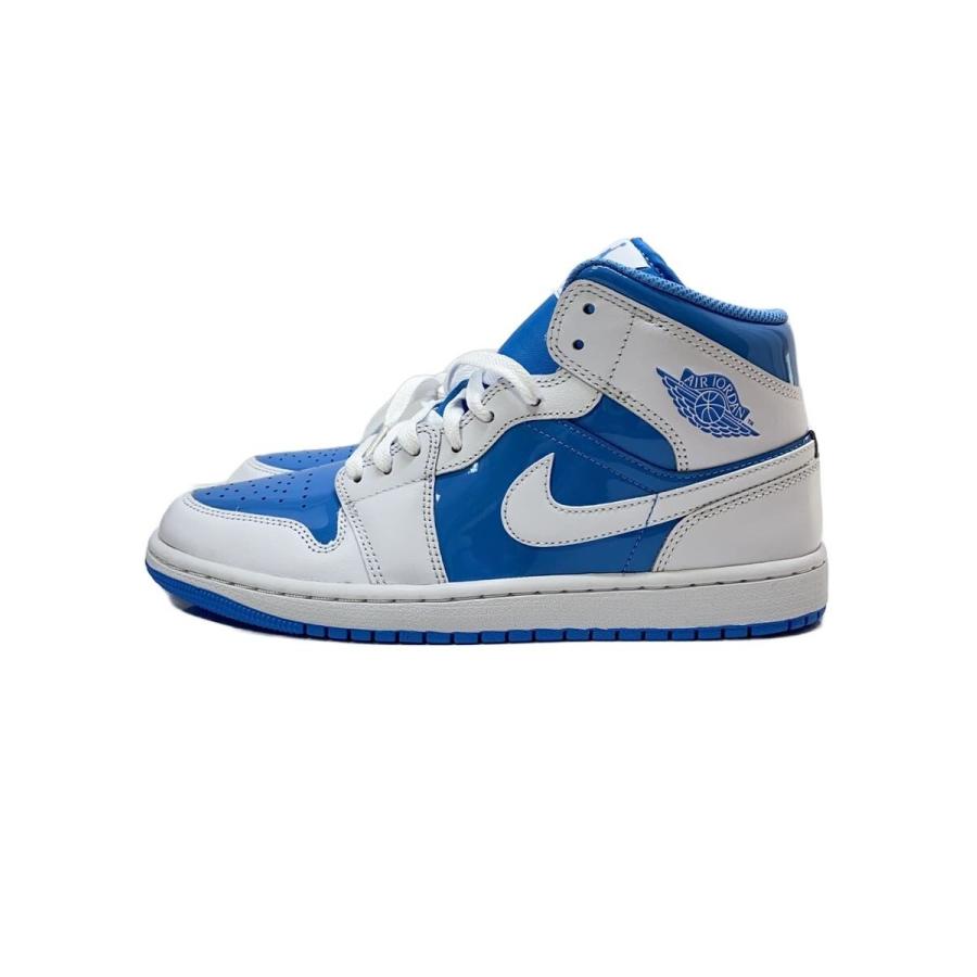 NIKE◇エア ジョーダン 1 MID SE/26.5cm/BLU// : セカンドストリート 