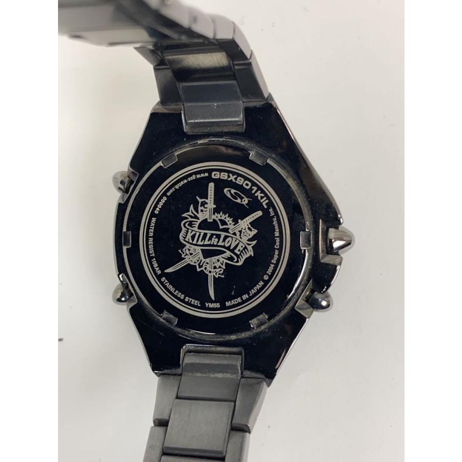 GSX◇KILL BILL Vol.2/クォーツ腕時計/アナログ/ステンレス/ブラック