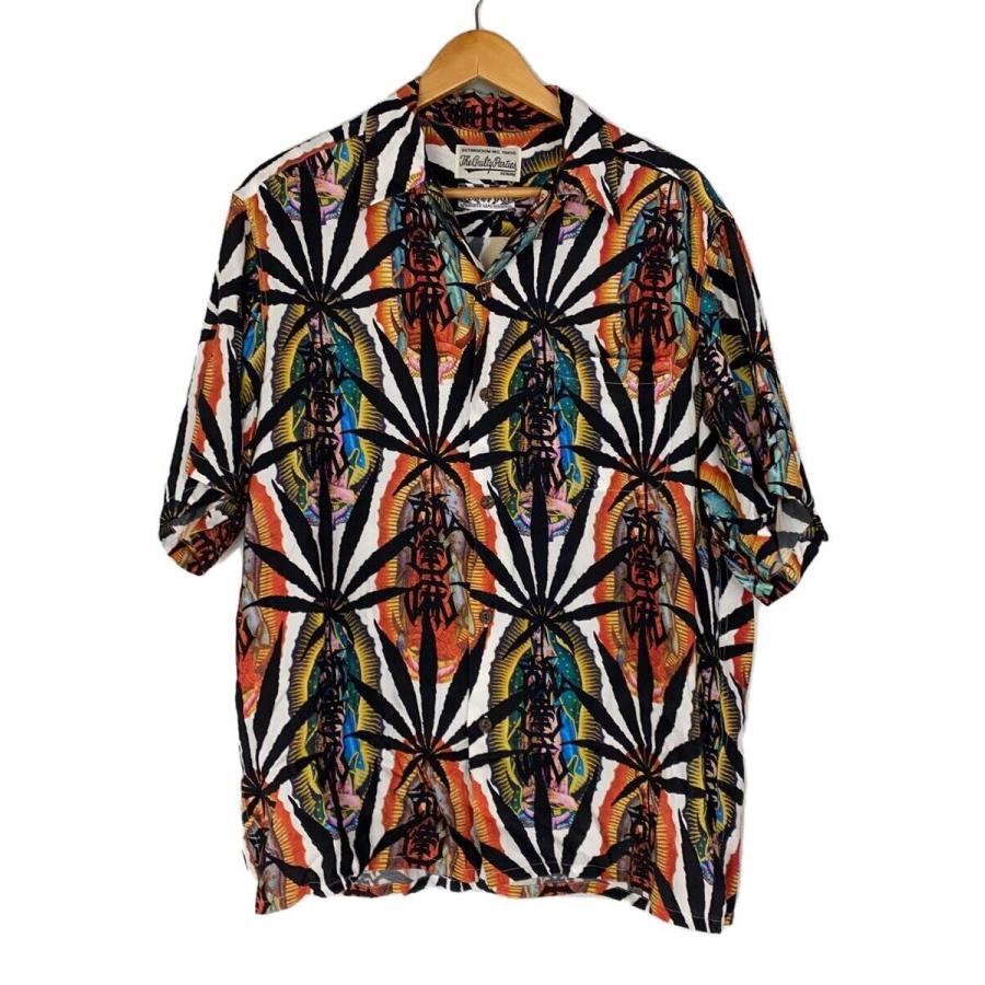 ワコマリア舐達磨BUDSPOOL アロハシャツ