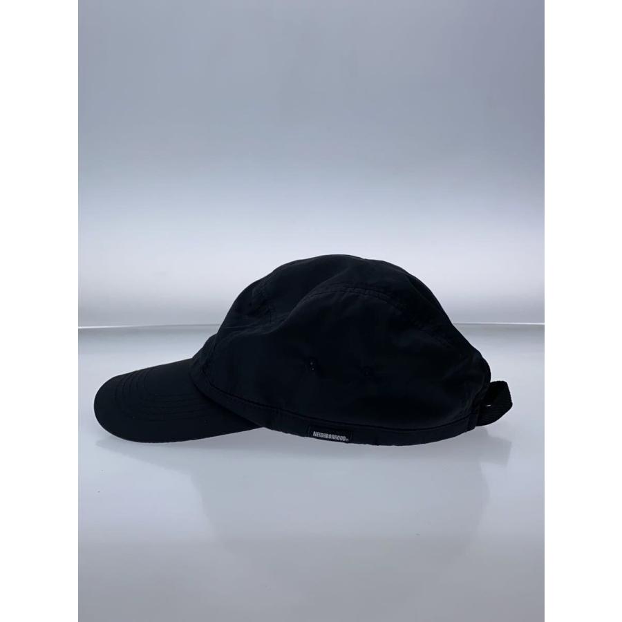 NEIGHBORHOOD◇キャップ/FREE/ポリエステル/BLK/メンズ/241YGNH