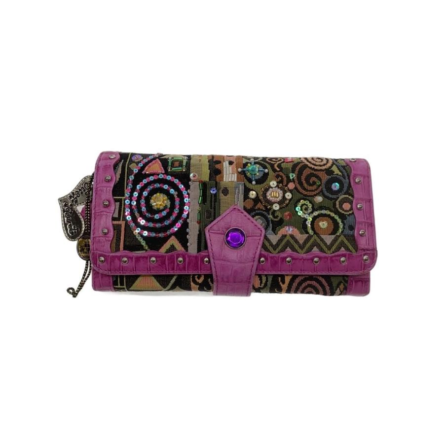 Think Bee!◇長財布/--/BLK/総柄/レディース : セカンドストリート