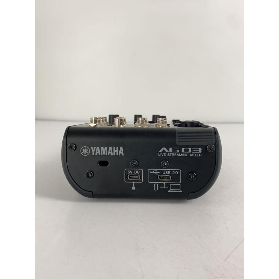 YAMAHA◇ミキサー/AG03MK2/ブラック : セカンドストリートYahoo!店