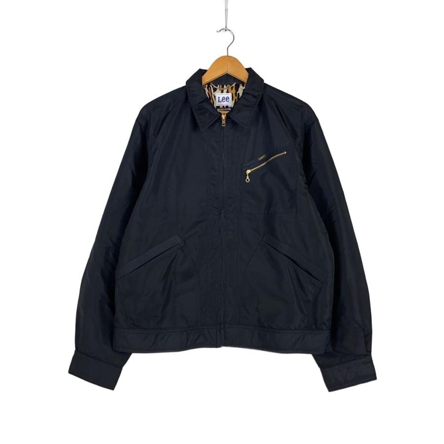 Lee◇× WACKO MARIA/NYLON 91-B JACKET/M/ナイロン/ブラック/無地 