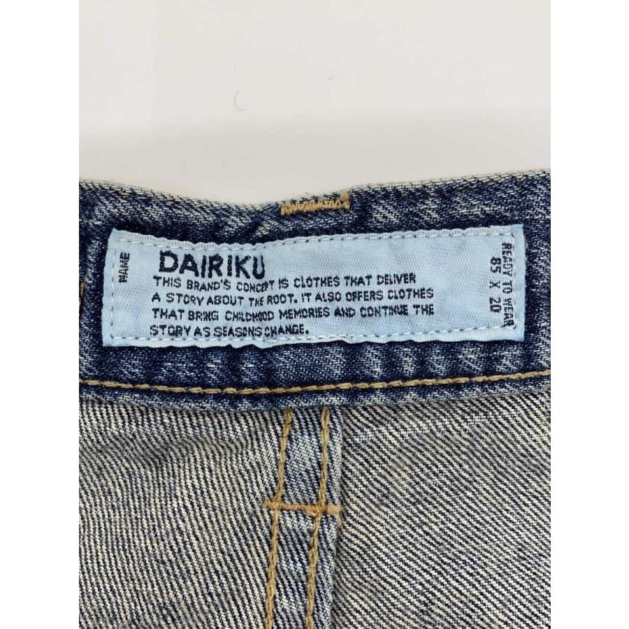 DAIRIKU◇Billy/Laser Printed Denim Pants/L/デニム/BLU/総柄/25SS ER 