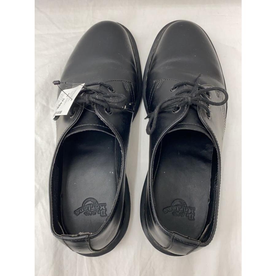 Dr.Martens◇3ホール/ダービー/黒ステッチ/ドレスシューズ/UK7/BLK