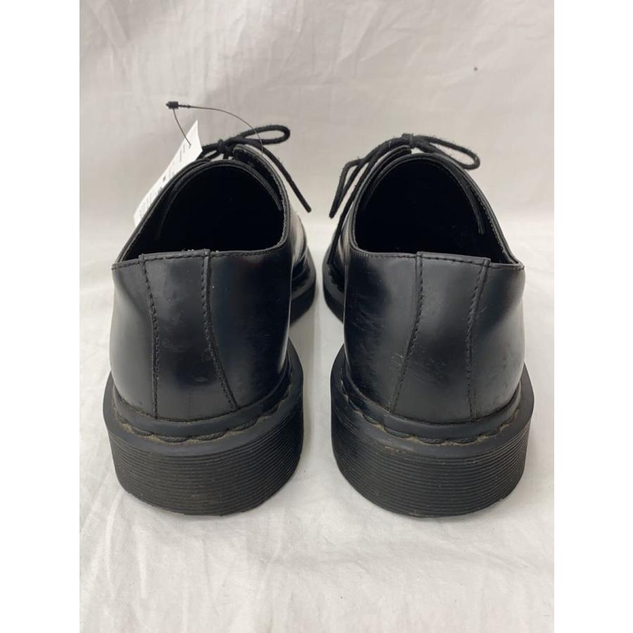 Dr.Martens◇3ホール/ダービー/黒ステッチ/ドレスシューズ/UK7/BLK