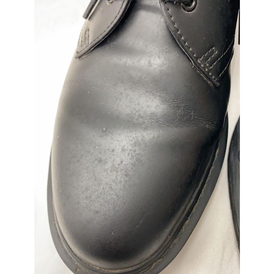 Dr.Martens◇3ホール/ダービー/黒ステッチ/ドレスシューズ/UK7/BLK