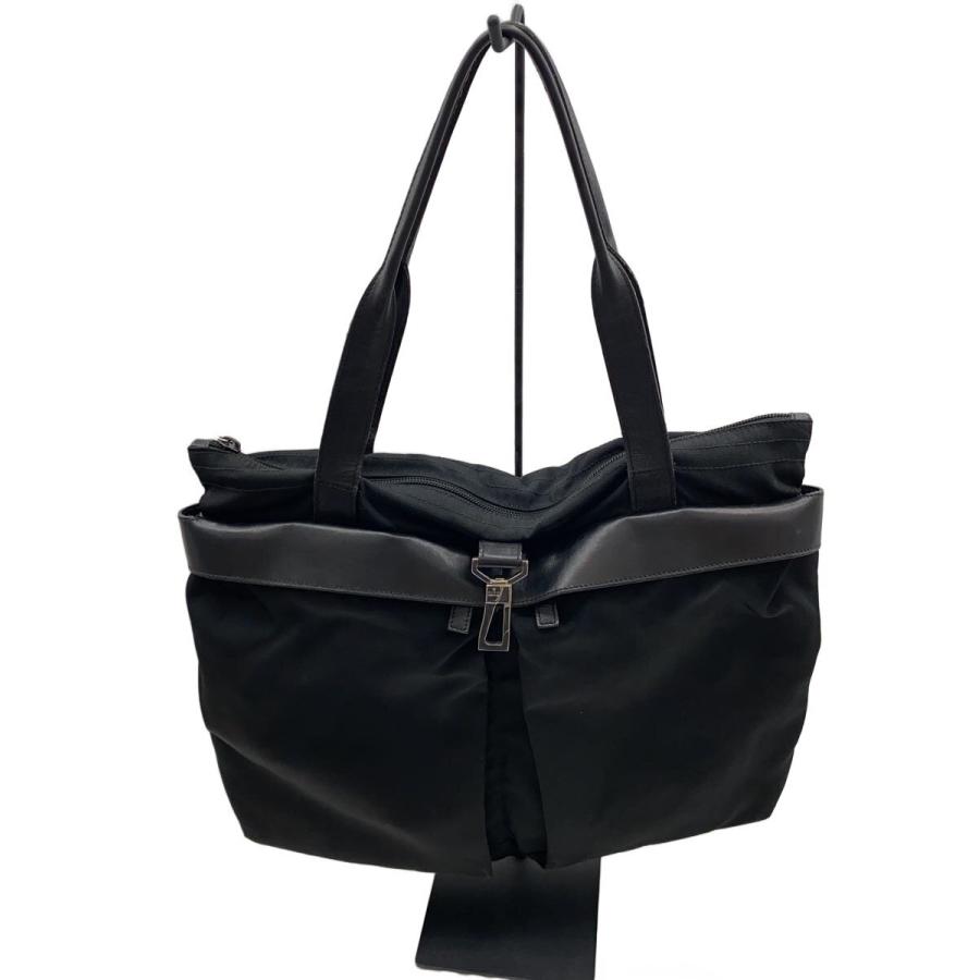 GUCCI◇トートバッグ/ナイロン/BLK/無地/019-0356 : セカンド 