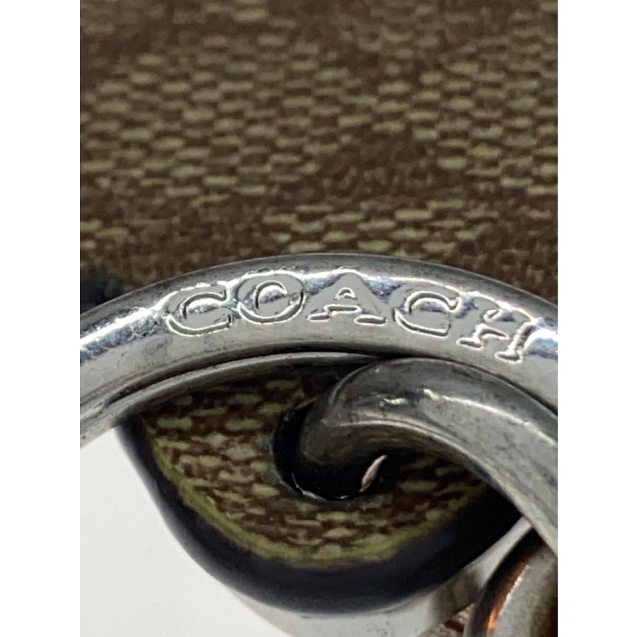 COACH◇キーホルダー/--/SLV/レディース/ワイルドフラワー/キーリング