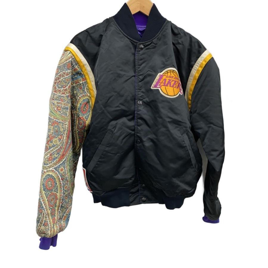 80s STARTER NBA LAKERS スタジャン BLK L レイカーズ 【公式通販】