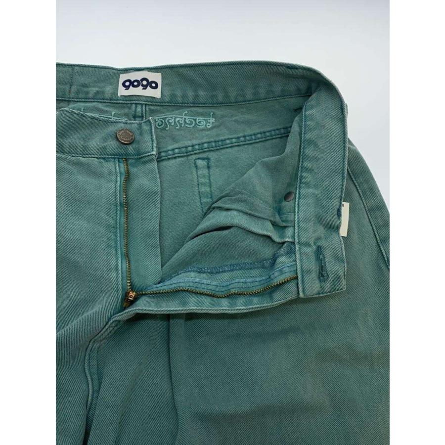 9090◇Trip Color Denim/バギーデニム/ボトム/M/デニム/GRN/NN1233 