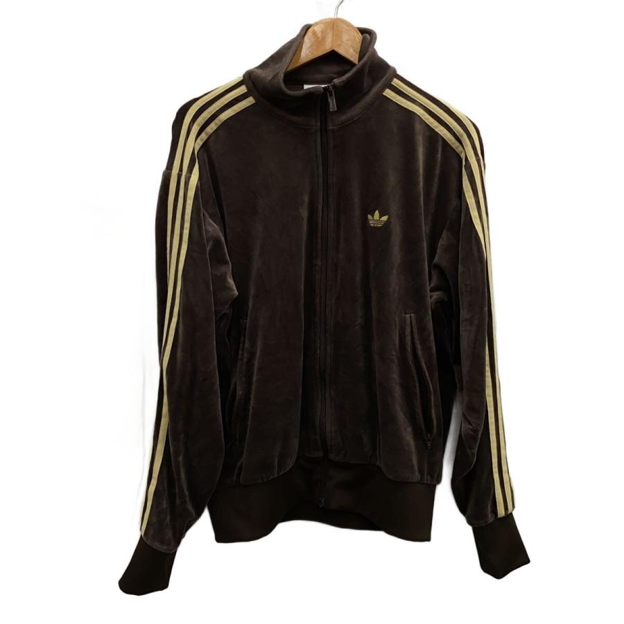 adidas◇ファイヤーバードトラックジャケット/ベロア/ジャージ/M 