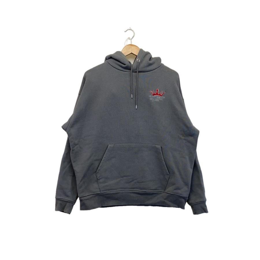 9090◇パーカー/M/コットン/GRY/NN1350/KING LOGO HOODIE// : セカンド 