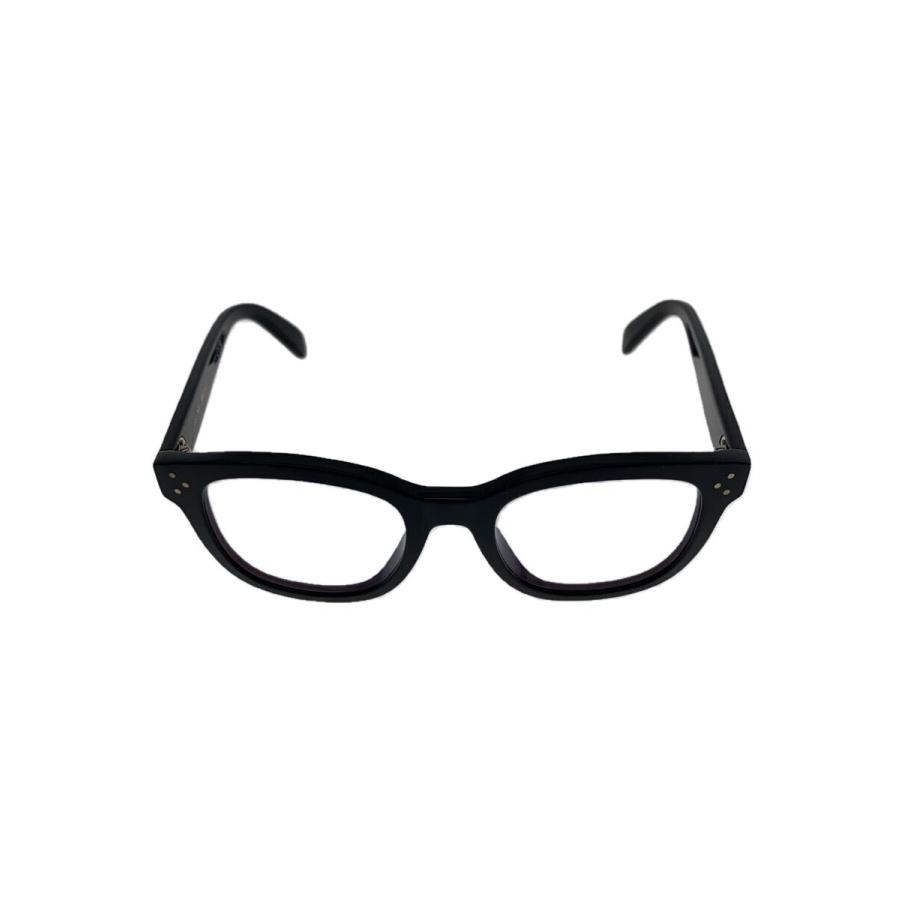 CELINE◇メガネ/ウェリントン/プラスチック/BLK/CLR/メンズ/cl500981