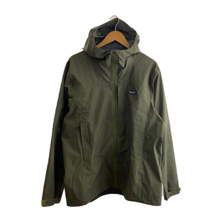 patagonia◇Boulder Fork Rain Jacket/L/ポリエステル/KHK/85140FA24