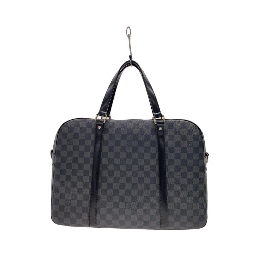 ルイ・ヴィトン ダミエグラフィット　ヨーン LOUIS VUITTON◇ヨーン_ダミエ・グラフィット/PVC/BLK : セカンド