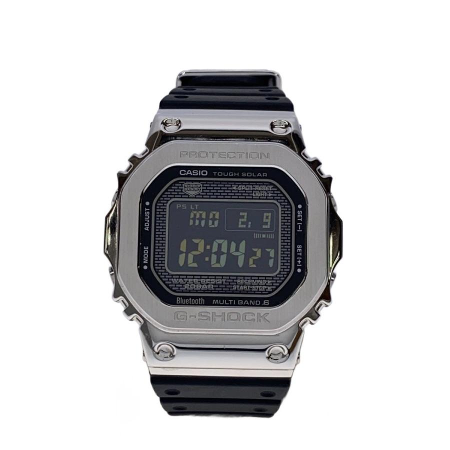 CASIO◇ソーラー腕時計・G-SHOCK/デジタル/SLV : セカンドストリート