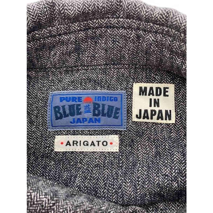 BLUE BLUE◆セットアップ/2/コットン/GRY//_2