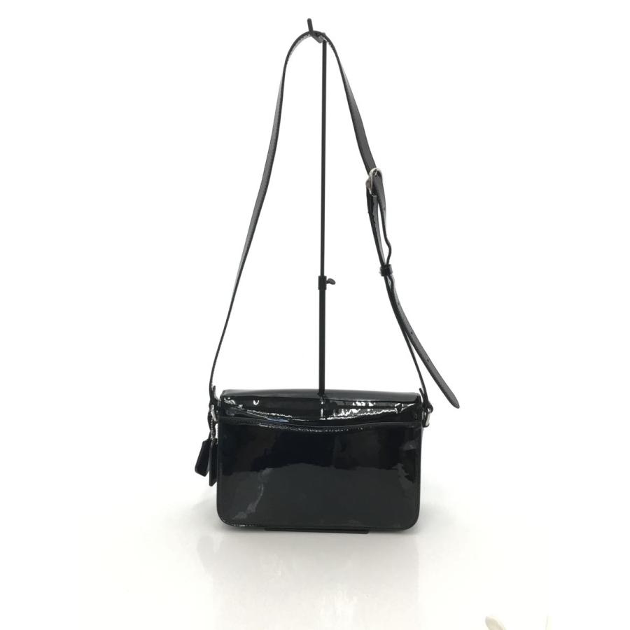 COACH◇ショルダーバッグ/ストゥディオ/エナメル/BLK/CE723 COACH◇ショルダーバッグ/ストゥディオ/エナメル/BLK/CE723