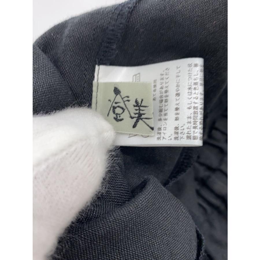 石見銀山 群言堂◇ロングスカート/--/リネン/BLK/17310504 : セカンド 