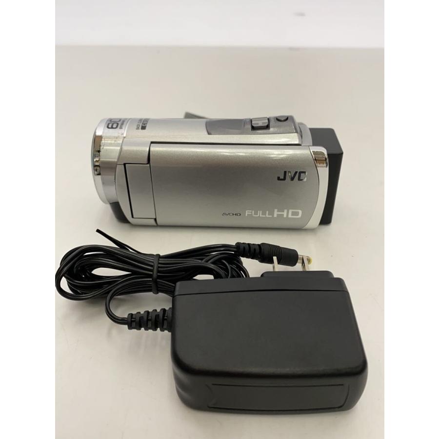 JVC GZ-HM155 ビデオカメラ 本体 JVC◇ビデオカメラ Everio GZ-HM155-S [シルバー］// : セカンド