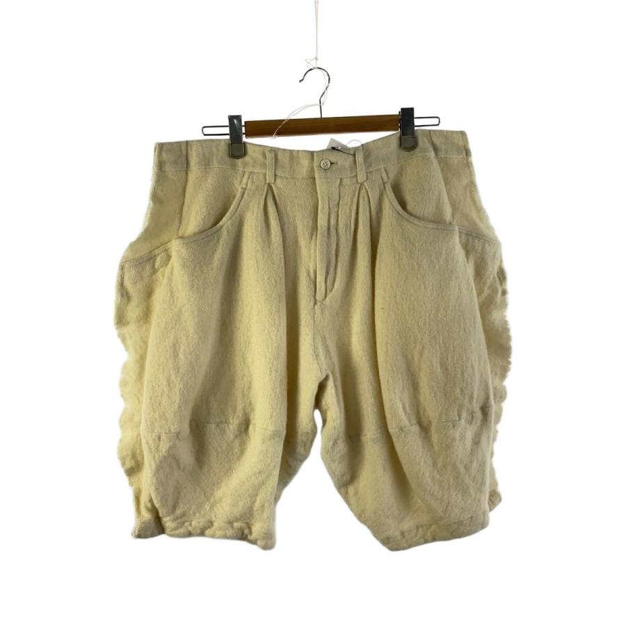 COMME des GARCONS HOMME PLUS◇ショートパンツ/XS/ウール/CRM/PN-P038