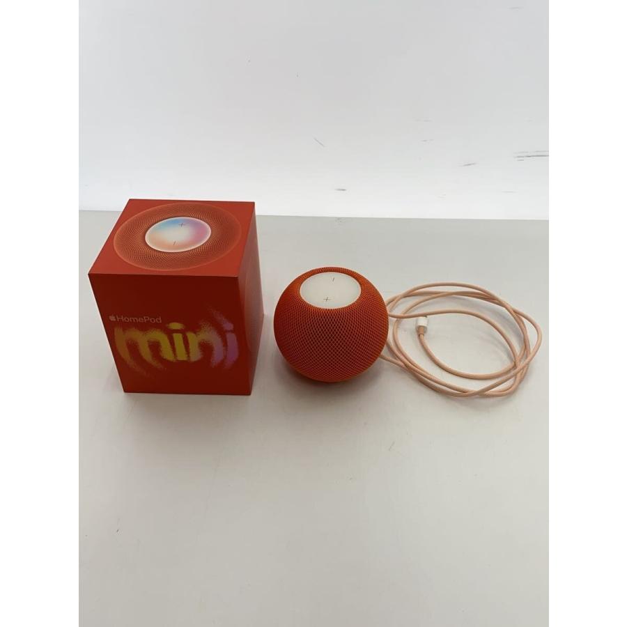 Apple◇Bluetoothスピーカー HomePod mini MJ2D3J/A A2374 [オレンジ
