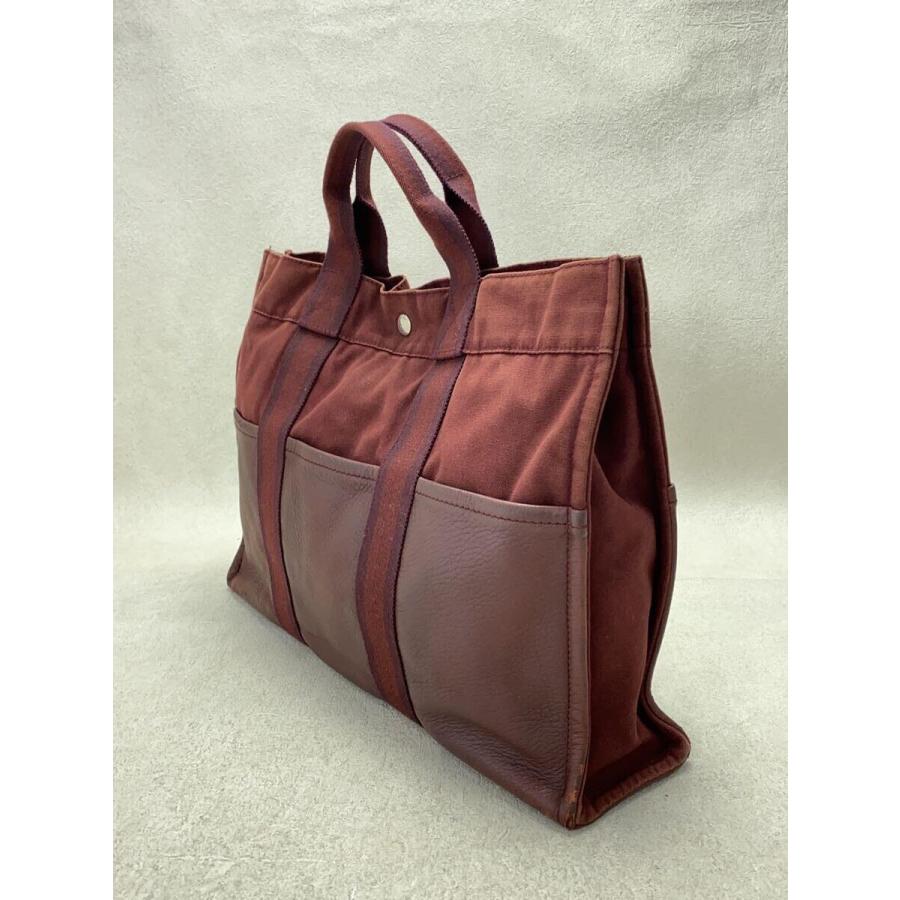 HERMES エルメス トートバッグ フールトゥ MM - ボルドー系 ブラウン系