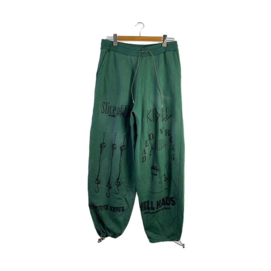 23SS キディル チェック ZIP ワイドパンツ 44サイズ 日本製