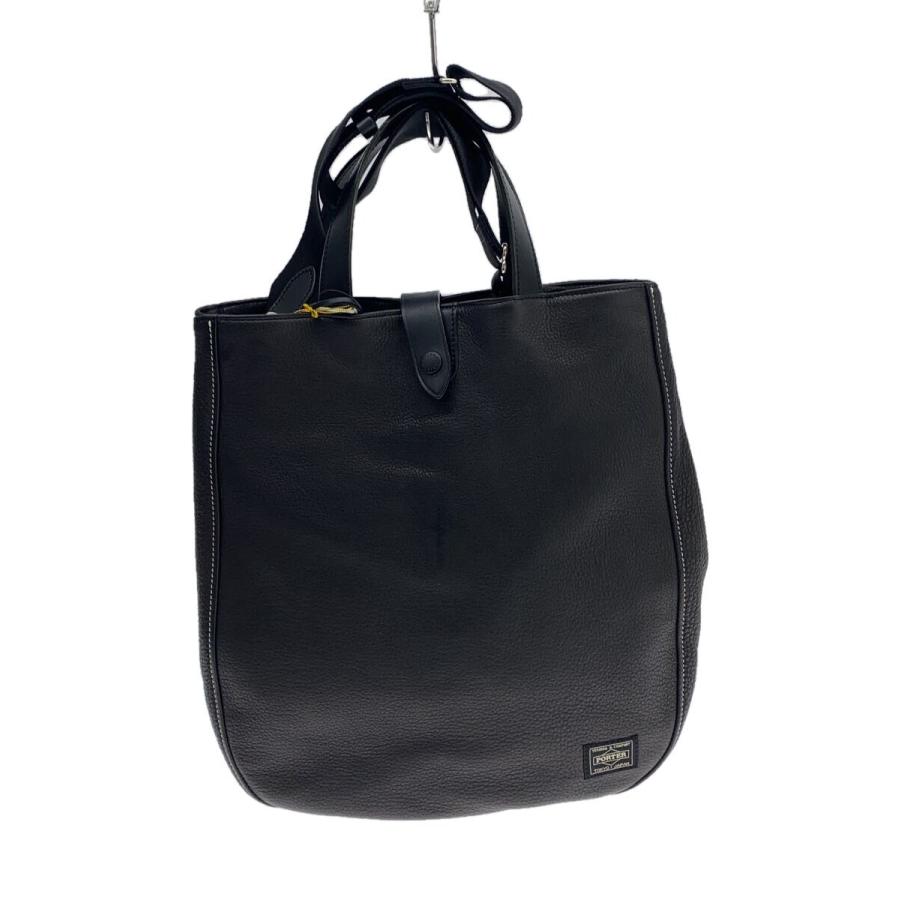 PORTER◇CISCO/シスコ/ハンドバッグ/ショルダーバッグ/2WAY/レザー 