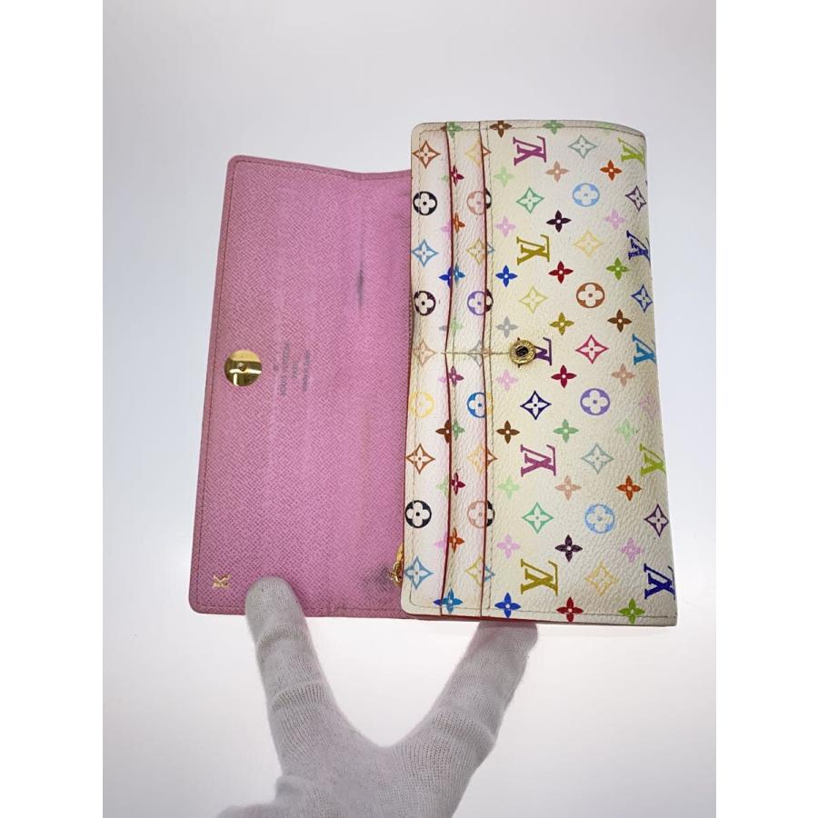 LOUIS VUITTON ルイヴィトン マルチカラー ポルトフォイユサラ LOUIS VUITTON◇ポルト・フォイユ・サラ_モノグラム・マルチカラー_