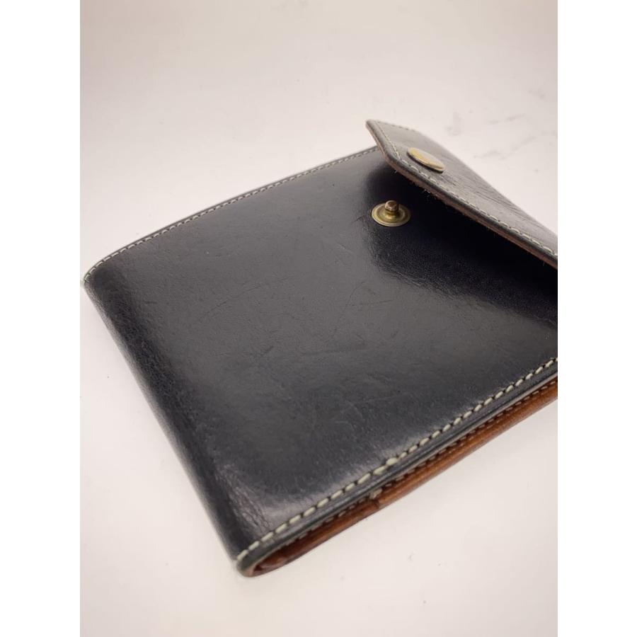 munekawa/2つ折り財布/レザー/BLK/メンズ : セカンドストリートYahoo