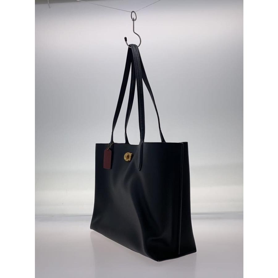 COACH◇ウィロウトート/バッグ/レザー/BLK : セカンドストリートYahoo 