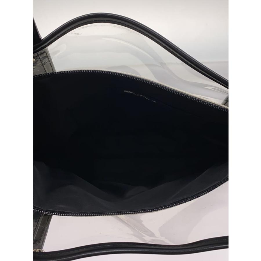 MARY QUANT◇トートバッグ/PVC/CLR/ボーダー : セカンドストリート