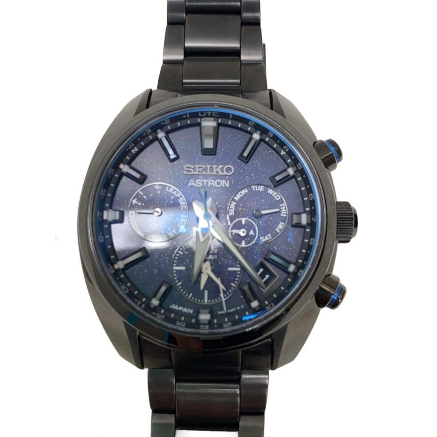 SEIKO◇ASTRON/アストロン/ソーラー腕時計/アナログ/クロノグラフ/5X53