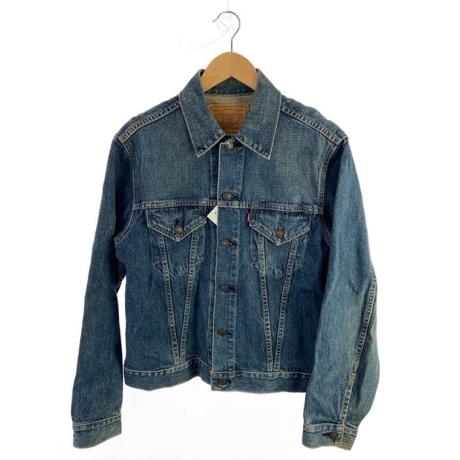 Levi's◇90s/デニムジャケット/Gジャン/トラッカー/日本製/ビッグE/40