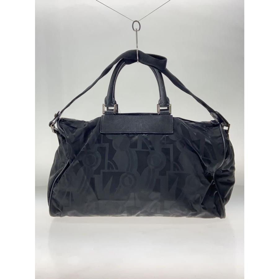 Salvatore Ferragamo◇ボストンバッグ/2WAY/BLK/246513 : セカンド